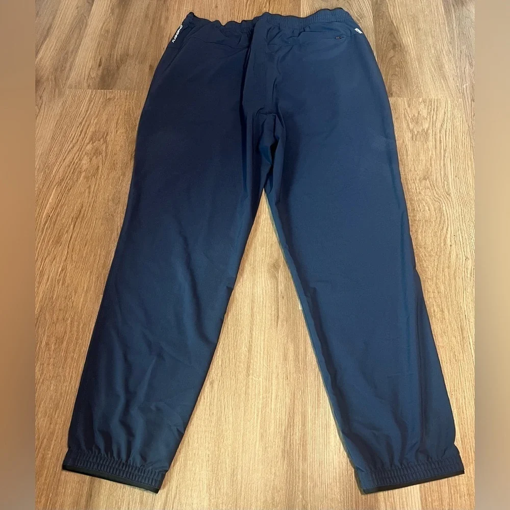 Men's The North Face Dark Blue Casual Joggers With Elastic Waistband